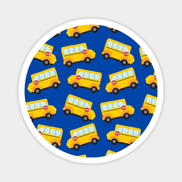 School Bus Magnet by epiclovedesigns